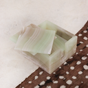 COASTERS - ÓNIX VERDE VETA CLARO Y BLANCO