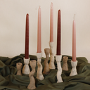 CANDLE HOLDER - CRUDO TAN