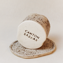 VELA CURVA CON PLATO WINTER WOOD