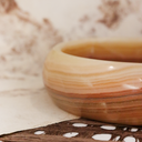 CHAROLA BOWL - ÓNIX NARANJA