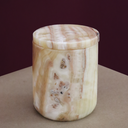 VASO DE VELA - ÓNIX SAN LUIS VETEADO