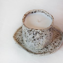 VELA CURVA CON PLATO WINTER WOOD