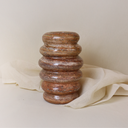 FLORERO DONAS - MÁRMOL TRAVERTINO ROJO