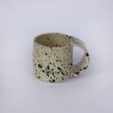 TAZA MANIJA GRUESA - SALPICADO DE EMERALD