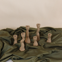 CANDLE HOLDER - CRUDO TAN