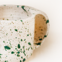 TAZA MANIJA GRUESA - SALPICADO DE EMERALD