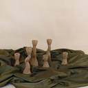 CANDLE HOLDER - CRUDO TAN