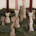 CANDLE HOLDER - CRUDO TAN
